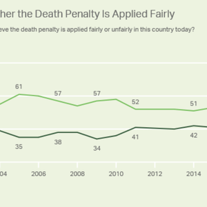 Gallup Poll—Fewer than Half of Americans, a New Low, Believe Death Penalty is Applied Fairly