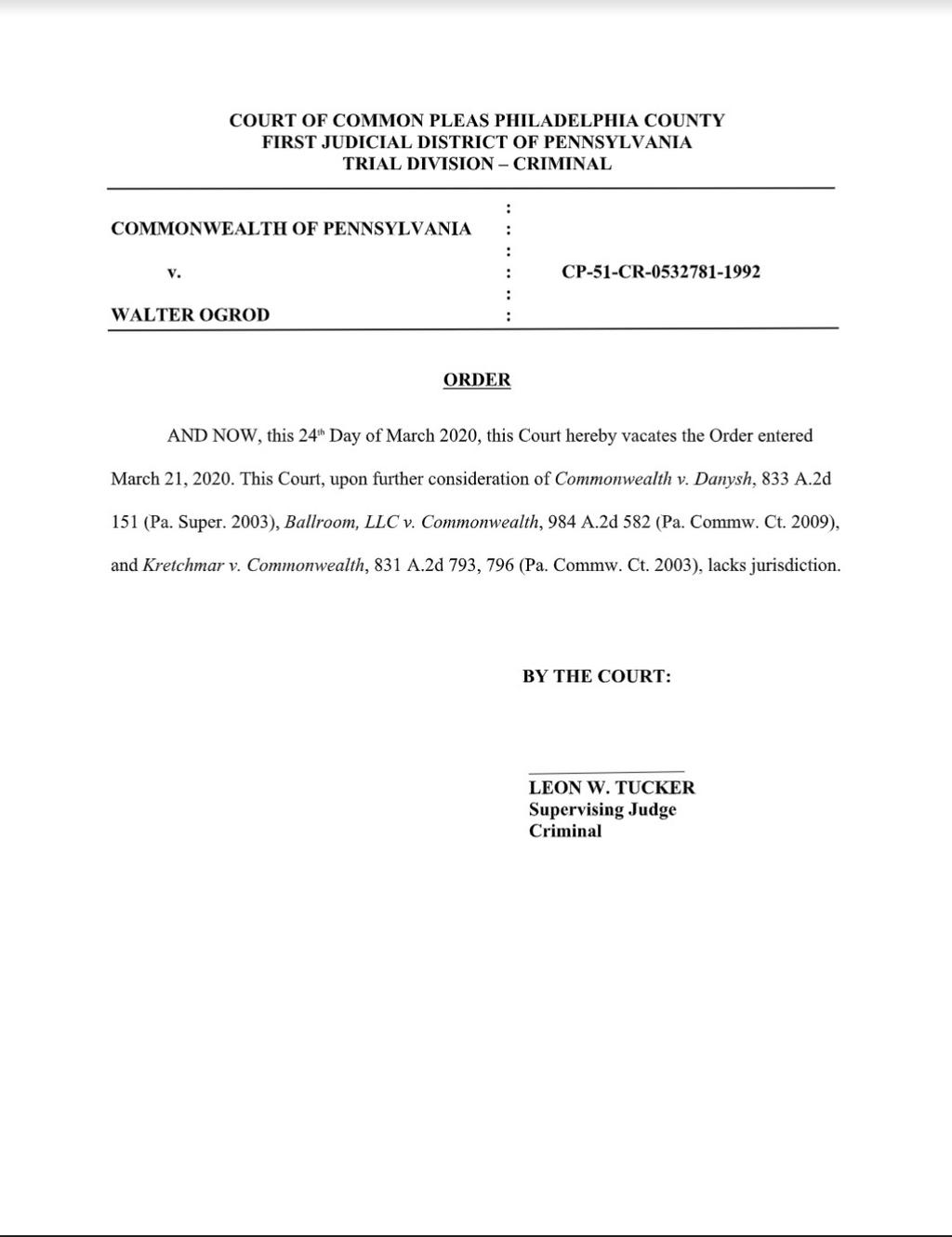 News Brief — Philadelphia Court Vacates Order for Medical Treatment of 'Likely Innocent' Death-Row Prisoner With COVID-19 Symptoms
