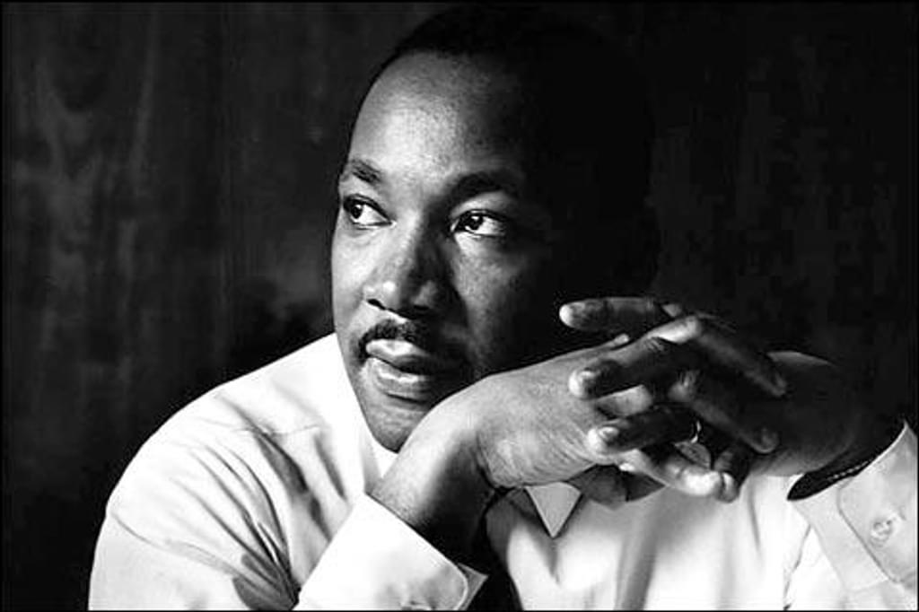 The Reverend Dr. Martin Luther King, Jr.: "Hate cannot drive out hate; only love can do that."