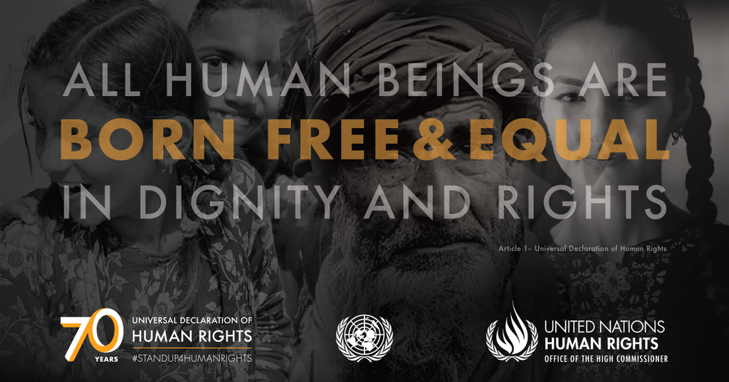 Human Rights Day Marks 70th Anniversary of the Universal Declaration of Human Rights