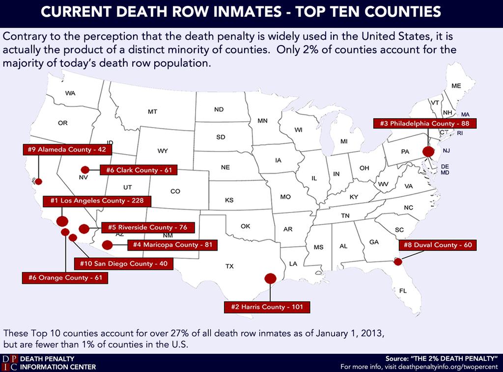 Duval County, Florida, Leader in Death Sentences