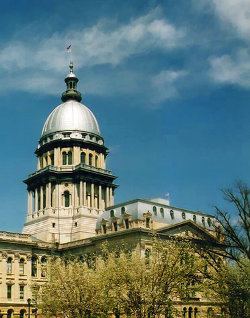 Illinois State Capitol.  Photo by Martin Davis, 2002.